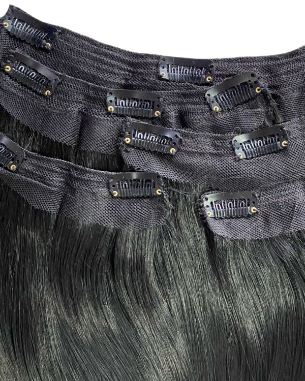 2 Extensiones | 5 capas con vinchas | Fibra premium
